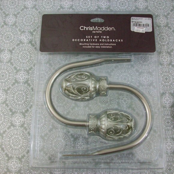 ChrisMadden jcp home Set of Four Holdbacks - Picture 4 of 6